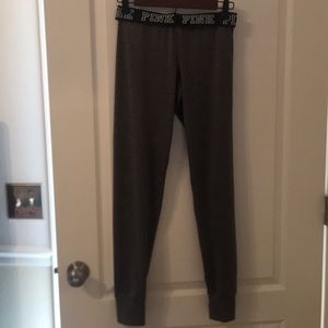 XS  gray VS pink leggings